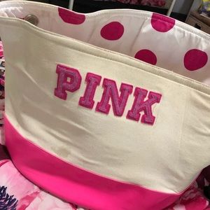 VS Pink Round tub